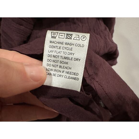 Ivy City Co Joella Maxi Dress Long Sleeve in Purple Size 2X NEW - Picture 7 of 9